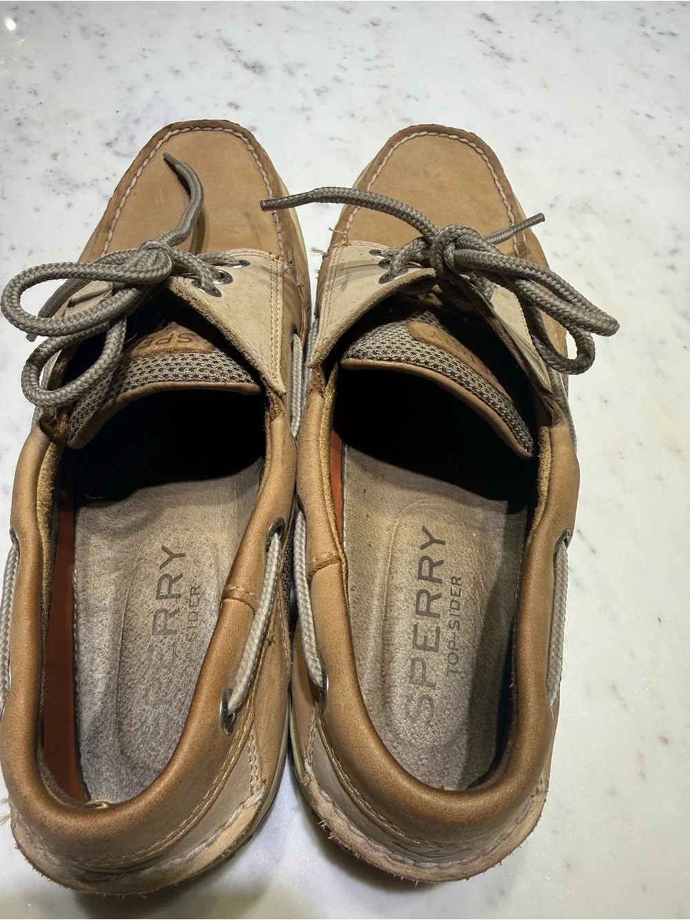Sperry Men's Brown/Tan Boat Shoes
